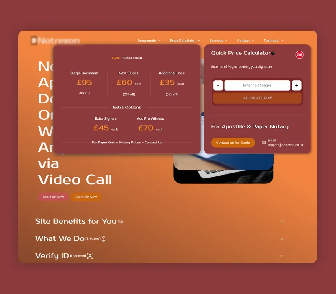 Online Notary Booking & Document Workflow Platform