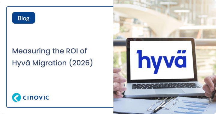 Hyvä Migration ROI: Magento Performance Metrics card