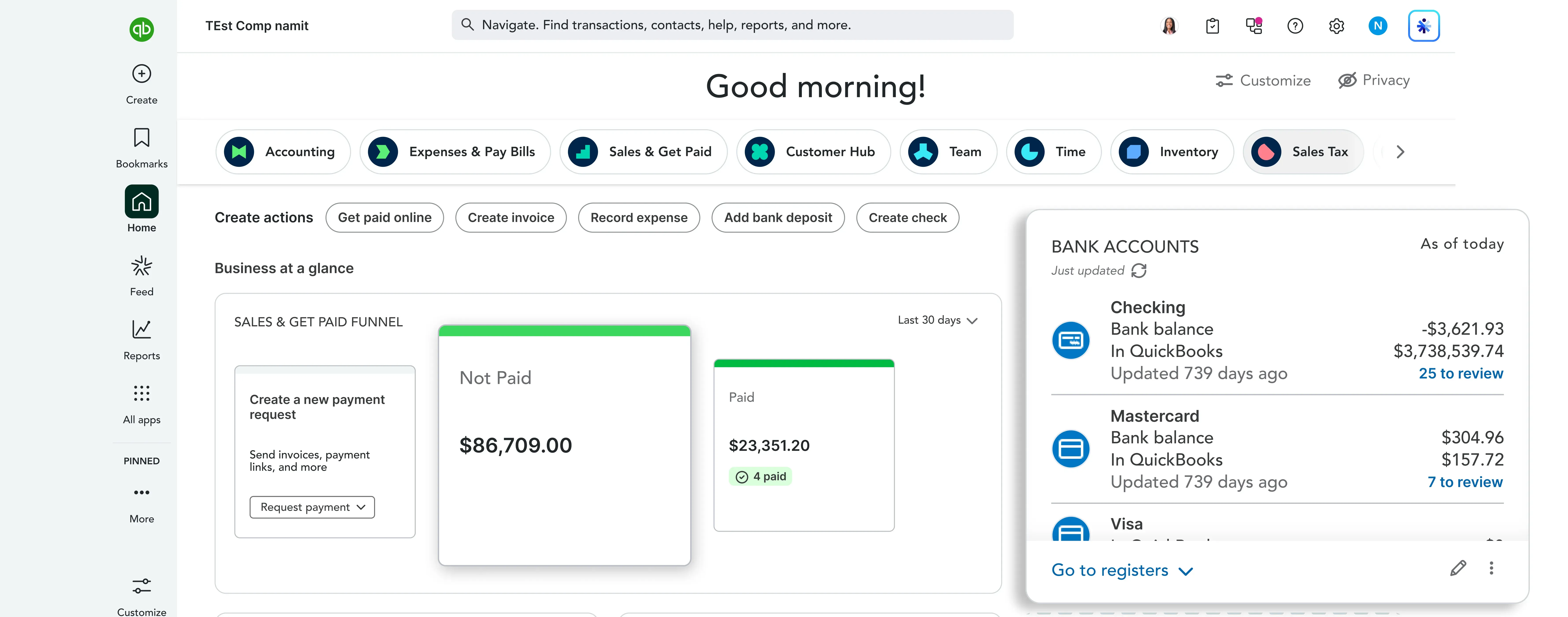 QuickBooks Accounting Integration